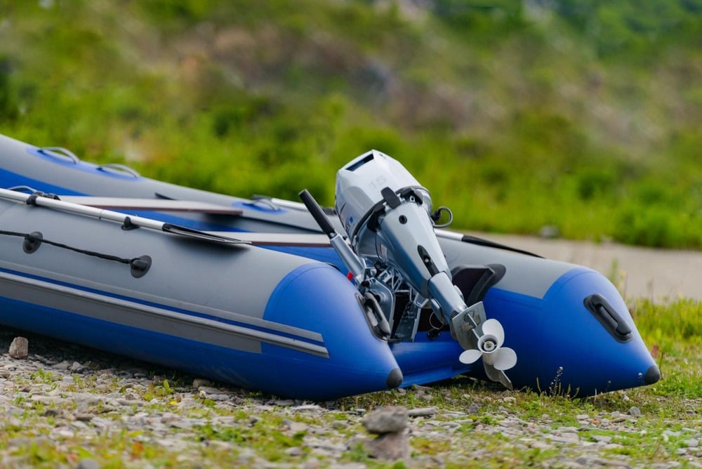 Купить 4х-тактный лодочный мотор SHARMAX SMF15HS (2024) в Москве фото17