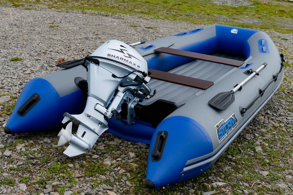 Купить 4х-тактный лодочный мотор SHARMAX SMF15HS (2024) в Москве фото18