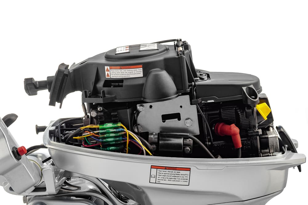 Купить 4х-тактный лодочный мотор SHARMAX SMF9.9HS (2024) в Москве фото7