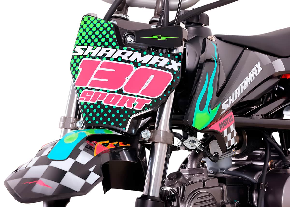 Купить Мотоцикл питбайк SHARMAX Sport 130 mini в Москве фото8