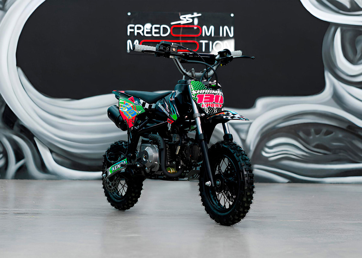 Купить Мотоцикл питбайк SHARMAX Sport 130 mini в Москве фото19