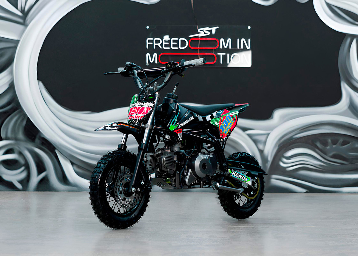 Купить Мотоцикл питбайк SHARMAX Sport 130 mini в Москве фото20