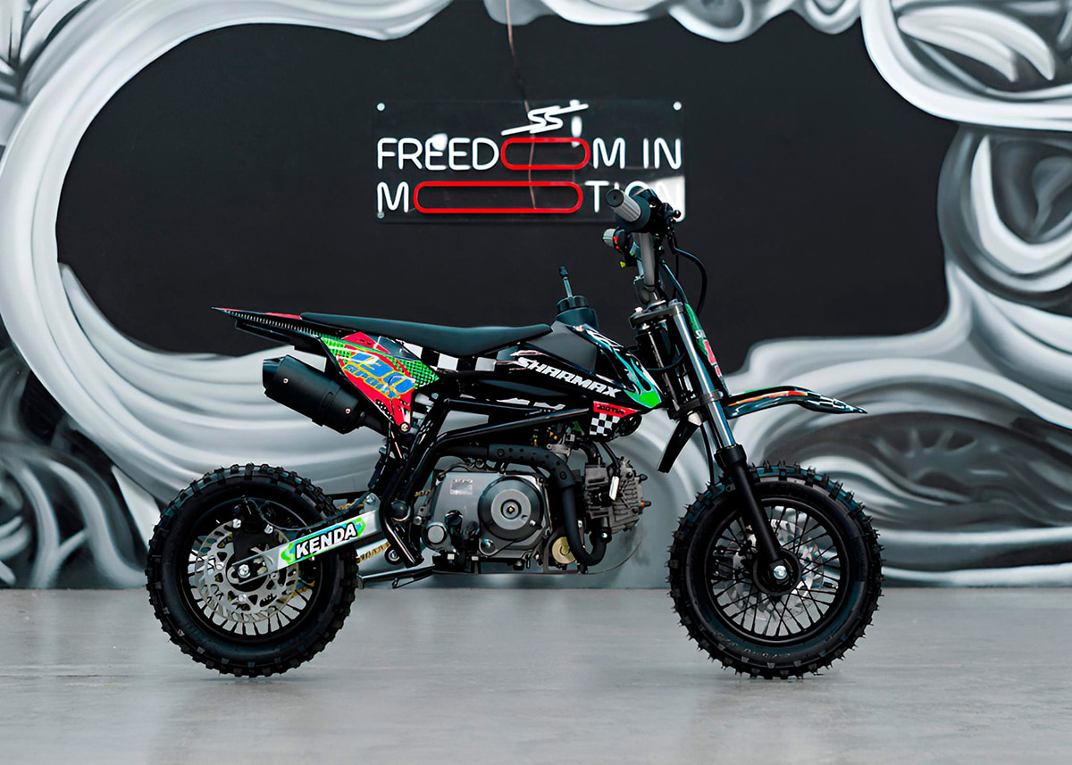 Купить Мотоцикл питбайк SHARMAX Sport 130 mini в Москве фото21