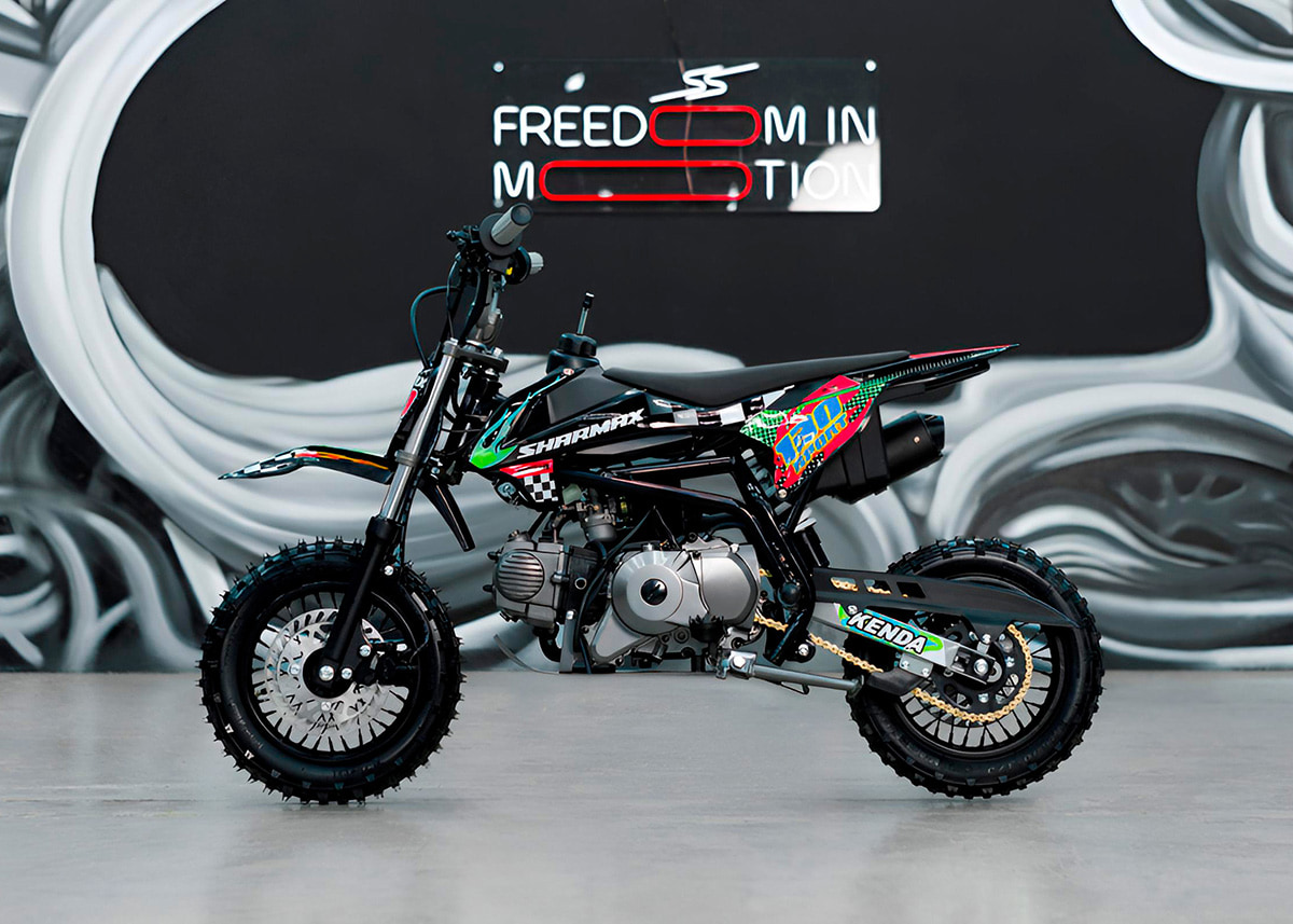 Купить Мотоцикл питбайк SHARMAX Sport 130 mini в Москве фото22