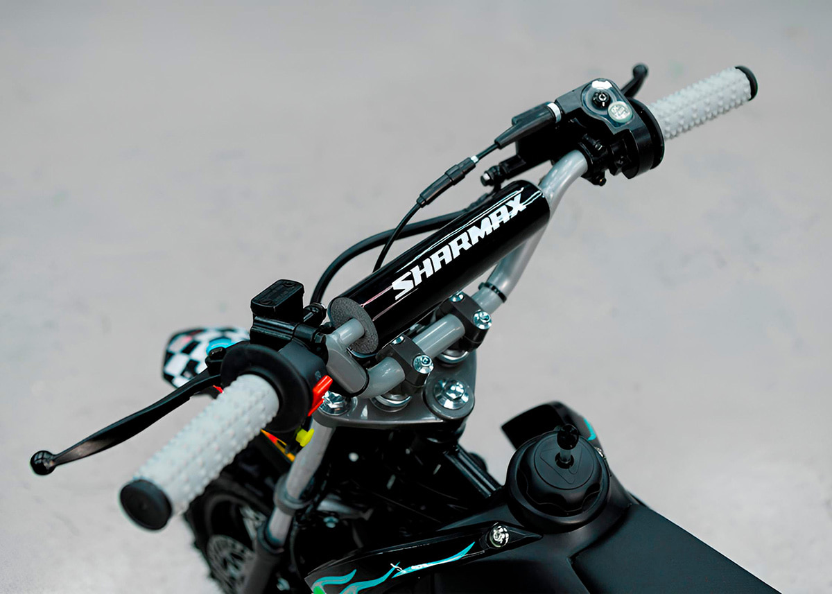 Купить Мотоцикл питбайк SHARMAX Sport 130 mini в Москве фото30