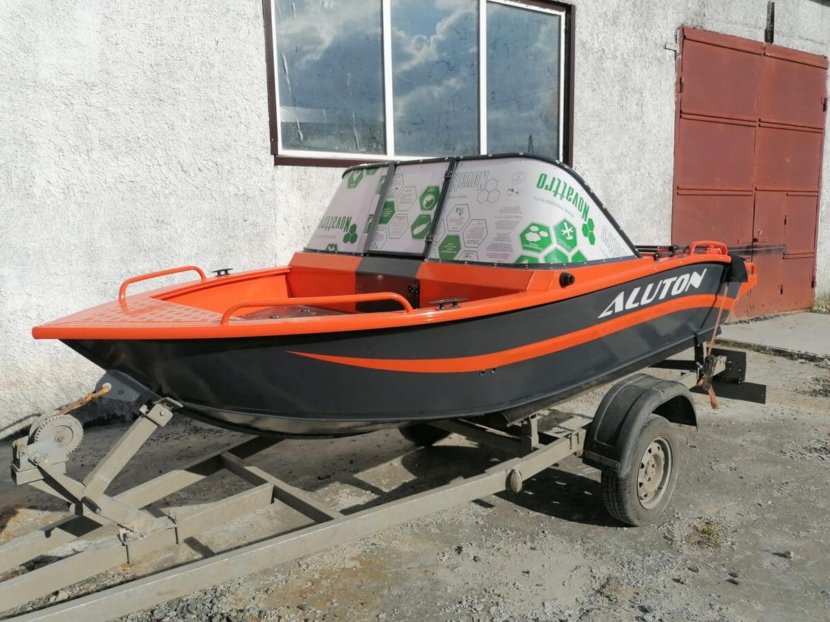 Купить Катер-лодка алюминиевая ALUTON 430DC в Москве фото4