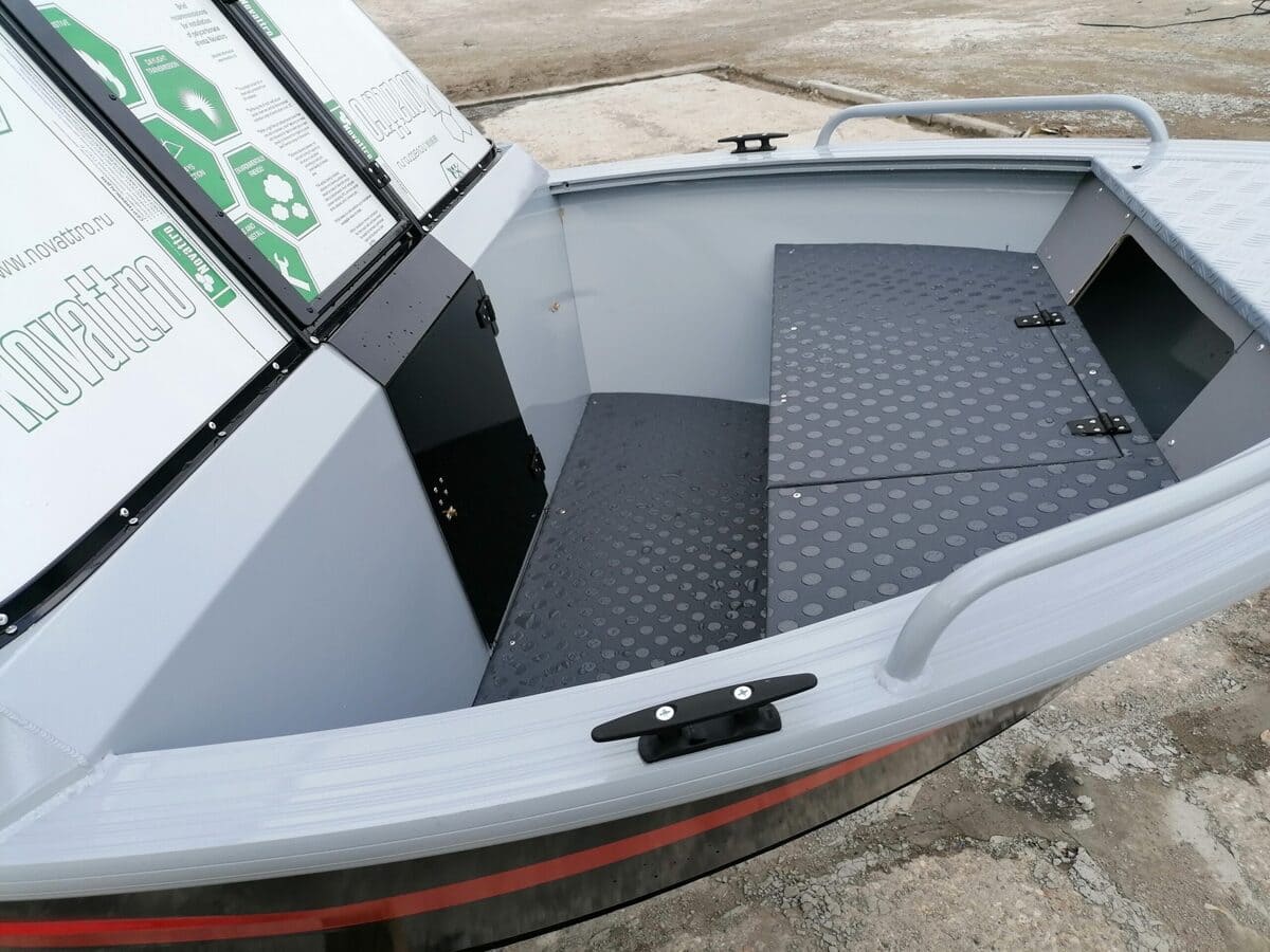 Купить Катер-лодка алюминиевая ALUTON 430DC в Москве фото5