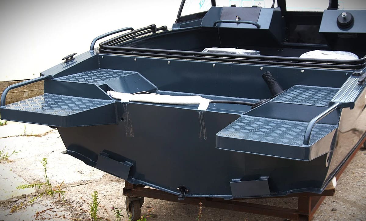 Купить Катер-лодка алюминиевая ALUTON 430Fish в Москве фото4