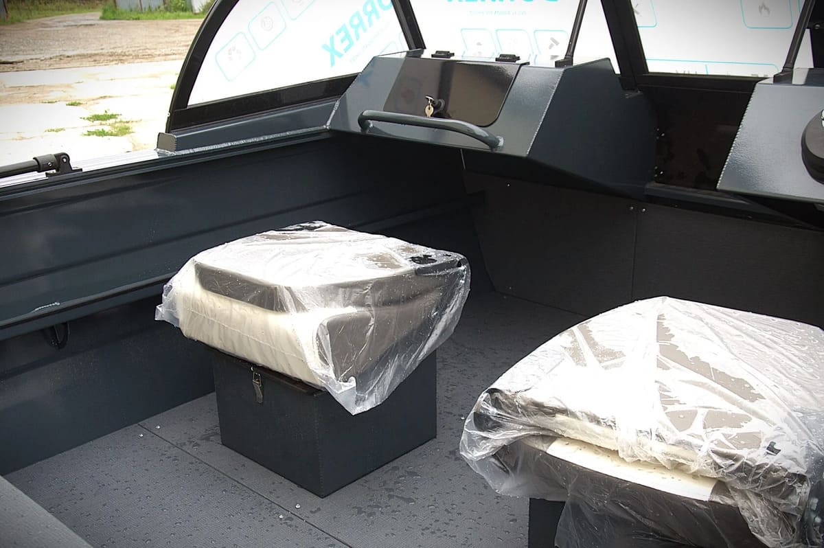 Купить Катер-лодка алюминиевая ALUTON 430Fish в Москве фото9