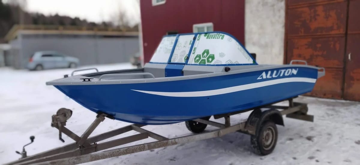 Купить Катер-лодка алюминиевая ALUTON 460DC в Москве фото2
