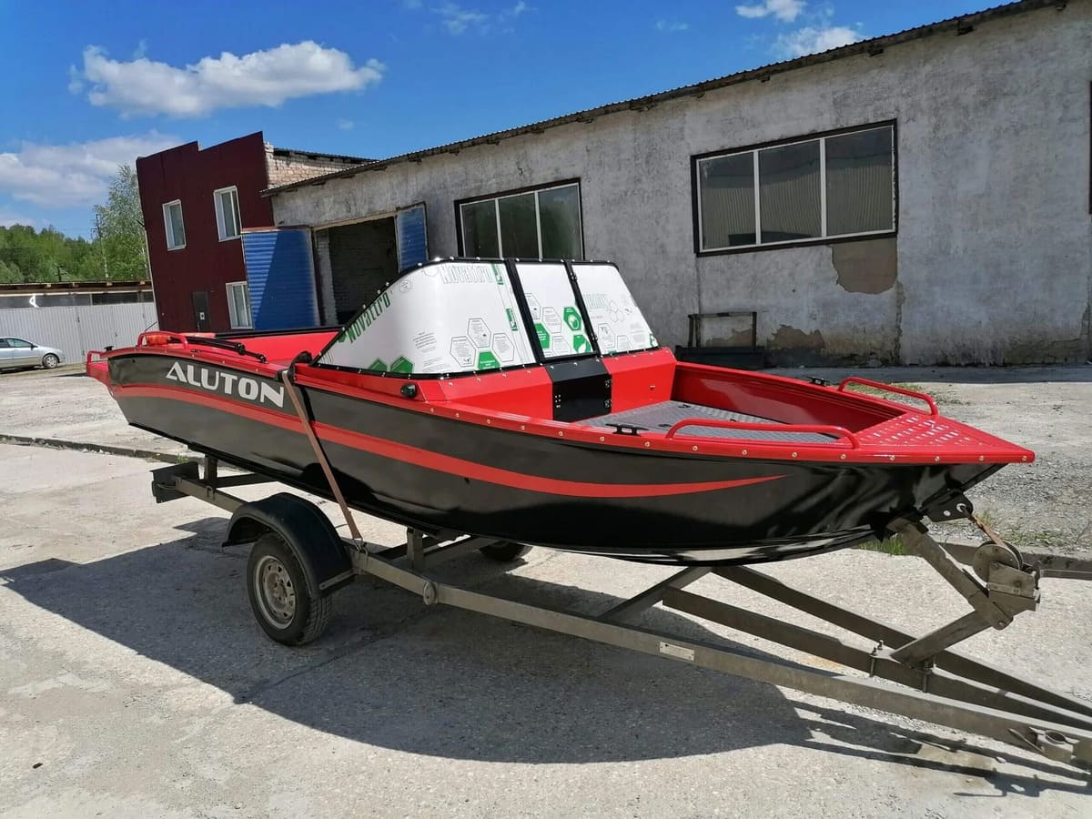Купить Катер-лодка алюминиевая ALUTON 460Fish в Москве