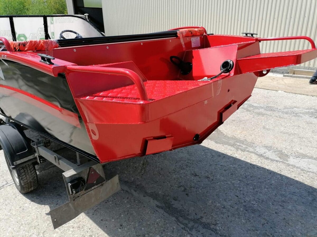 Купить Катер-лодка алюминиевая ALUTON 460Fish в Москве фото7