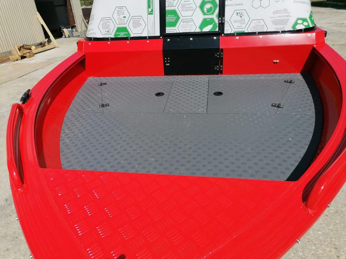 Купить Катер-лодка алюминиевая ALUTON 460Fish в Москве фото8