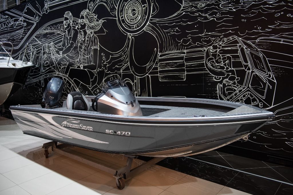Купить Катер-лодка алюминиевая NORTHSILVER 470 SC в Москве фото3