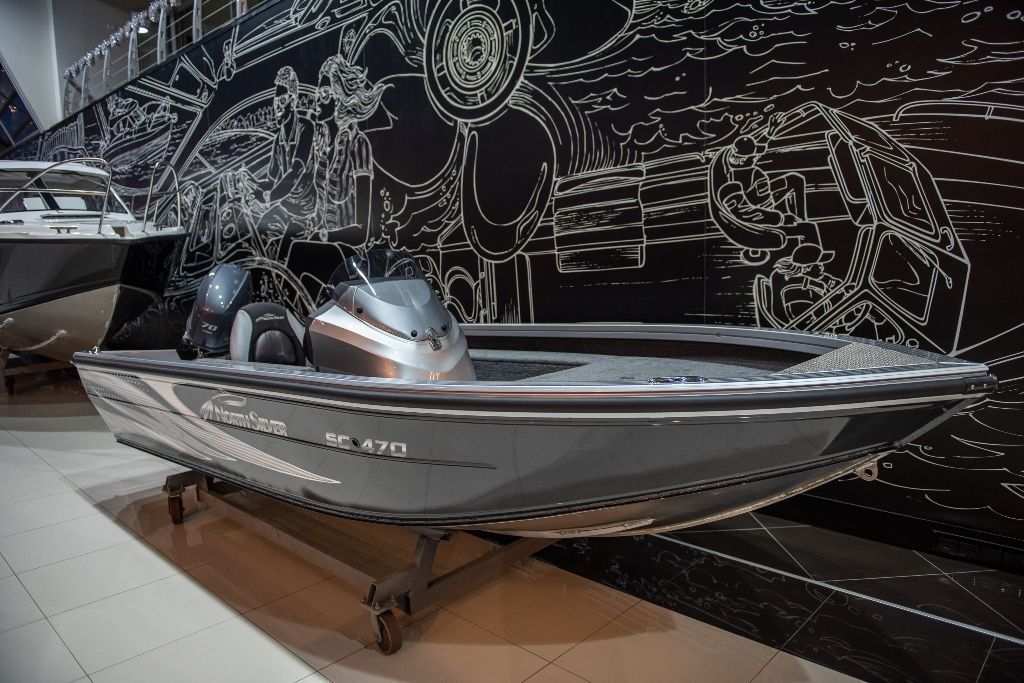 Купить Катер-лодка алюминиевая NORTHSILVER 470 SC в Москве фото4