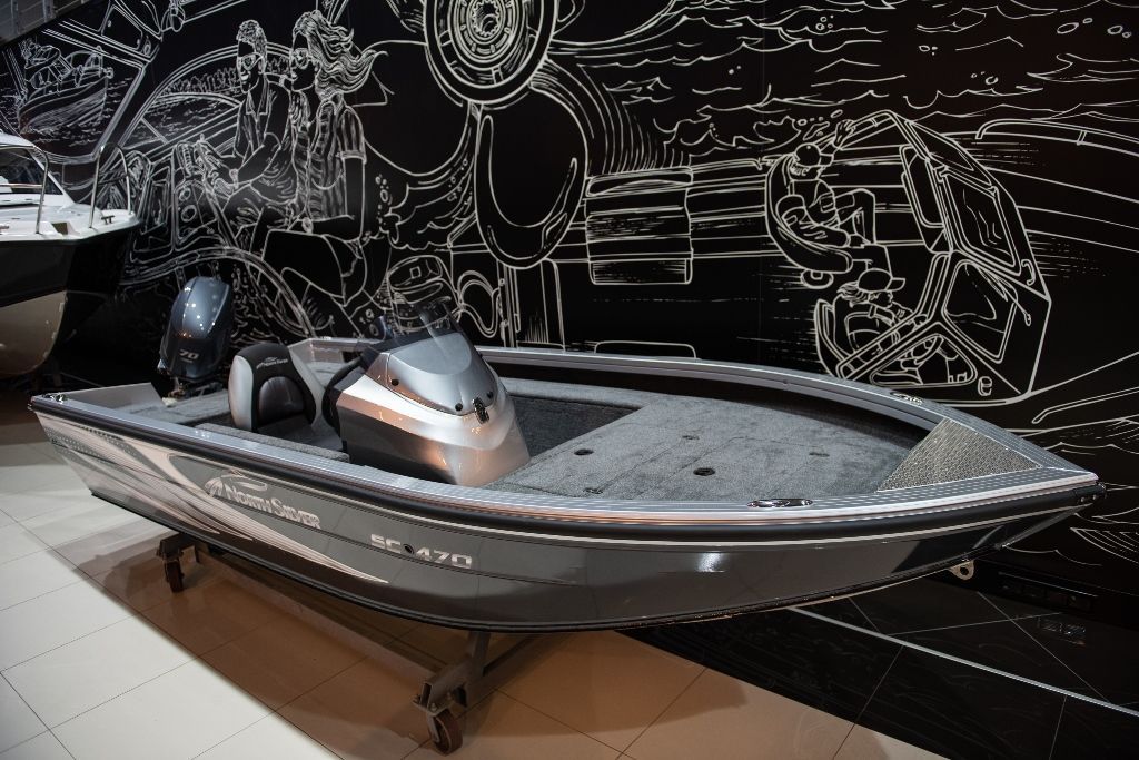Купить Катер-лодка алюминиевая NORTHSILVER 470 SC в Москве фото6