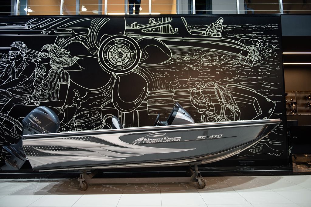 Купить Катер-лодка алюминиевая NORTHSILVER 470 SC в Москве фото7