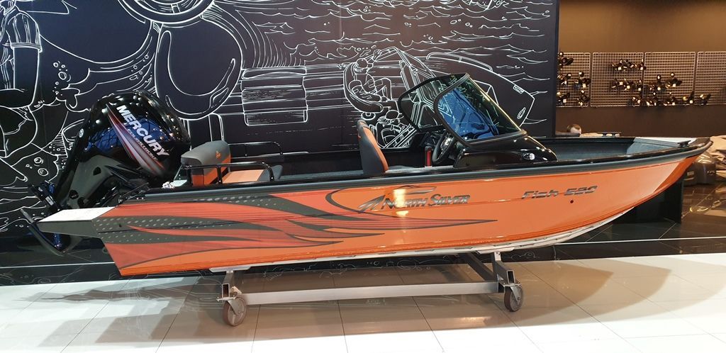 Купить Катер-лодка алюминиевая NORTHSILVER 520 Fish в Москве фото3