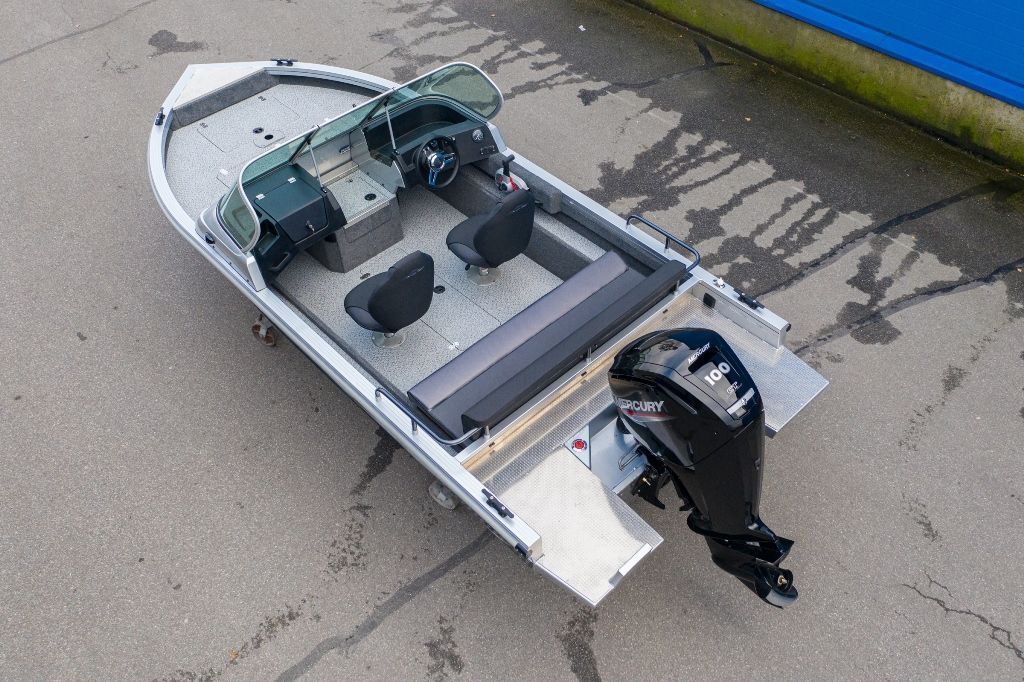 Купить Катер-лодка алюминиевая NORTHSILVER 525 Fish в Москве фото5