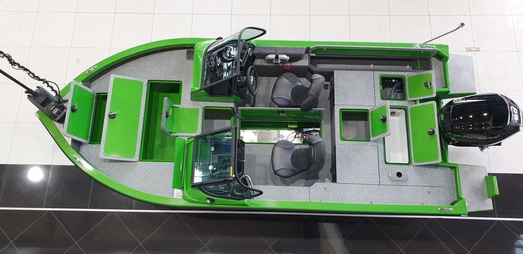 Купить Катер-лодка алюминиевая NORTHSILVER 525 Fish Sport в Москве фото3