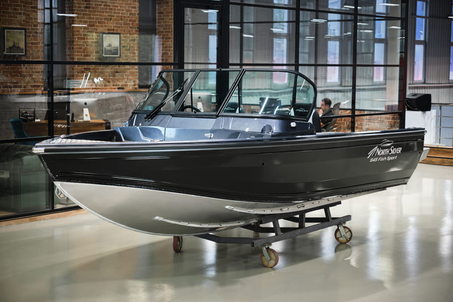 Купить Катер-лодка алюминиевая NORTHSILVER 545 Fish Sport в Москве фото2