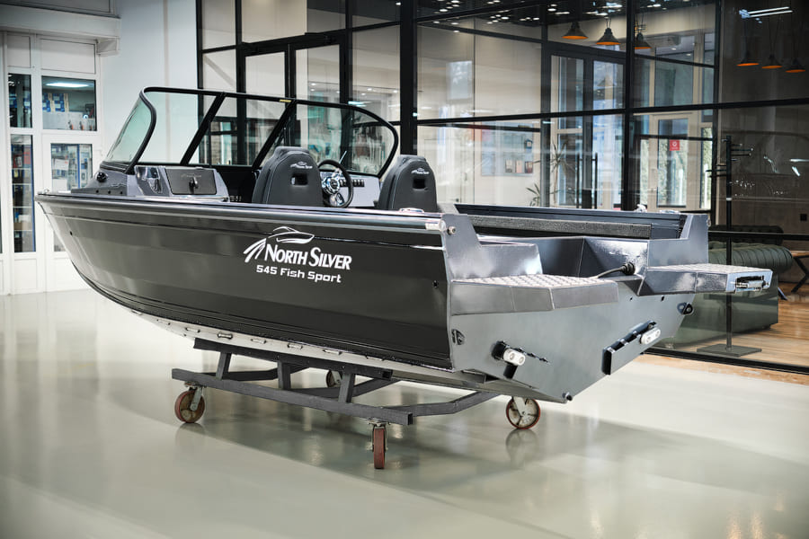 Купить Катер-лодка алюминиевая NORTHSILVER 545 Fish Sport в Москве фото3