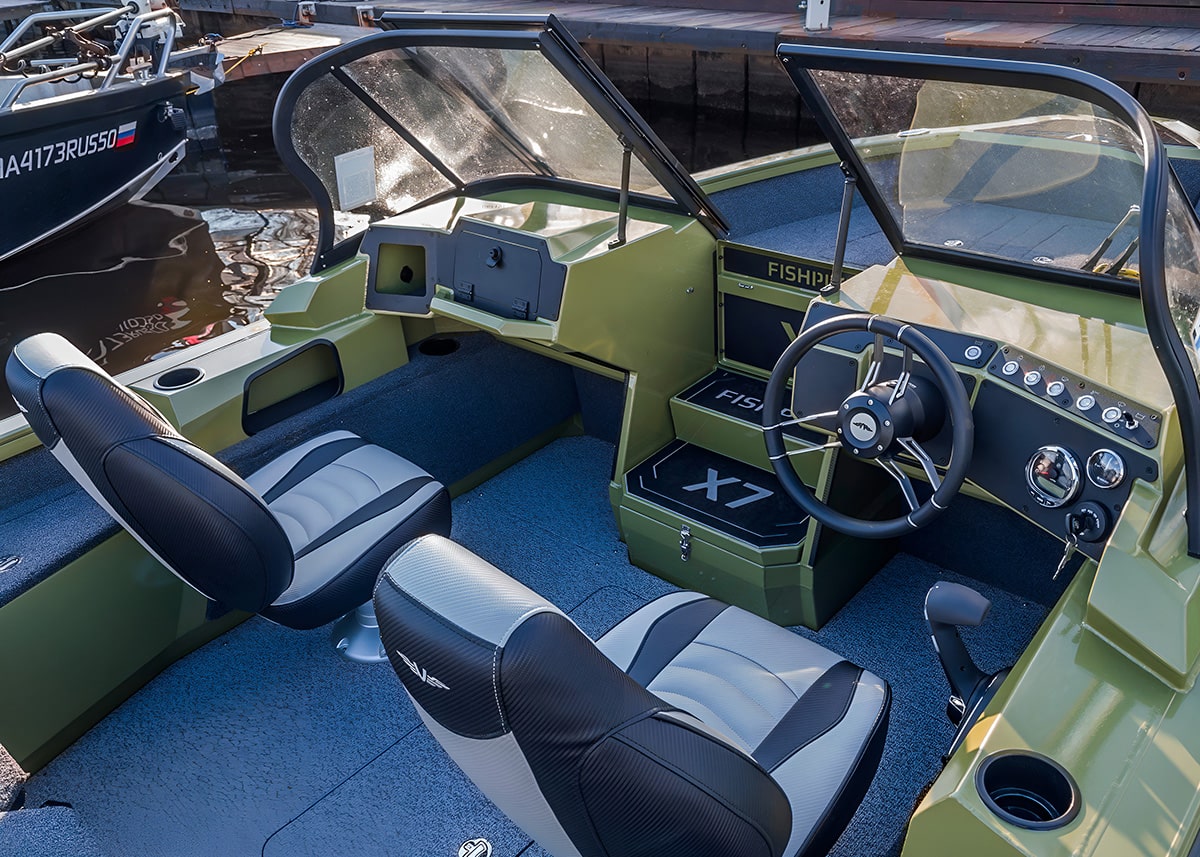 Купить Катер-лодка алюминиевая VBOATS Fishpro X7 в Москве фото2