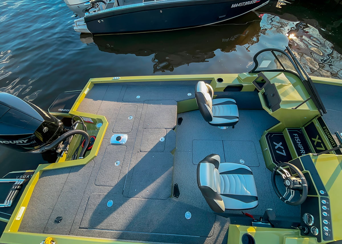 Купить Катер-лодка алюминиевая VBOATS Fishpro X7 в Москве фото4