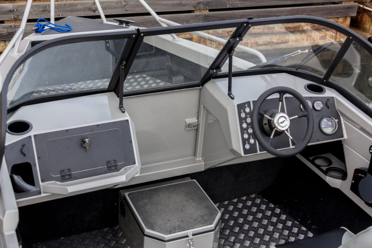 Купить Катер-лодка алюминиевая VBOATS Yava L Fish в Москве фото5