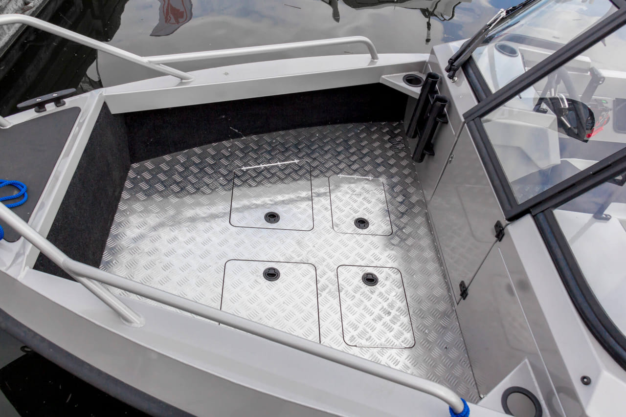 Купить Катер-лодка алюминиевая VBOATS Yava L Fish в Москве фото7