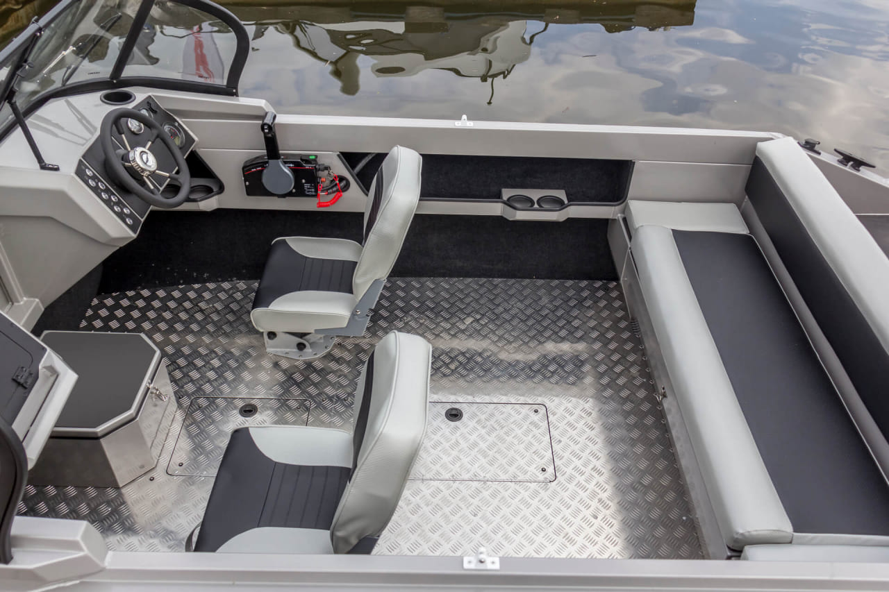 Купить Катер-лодка алюминиевая VBOATS Yava L Fish в Москве фото8