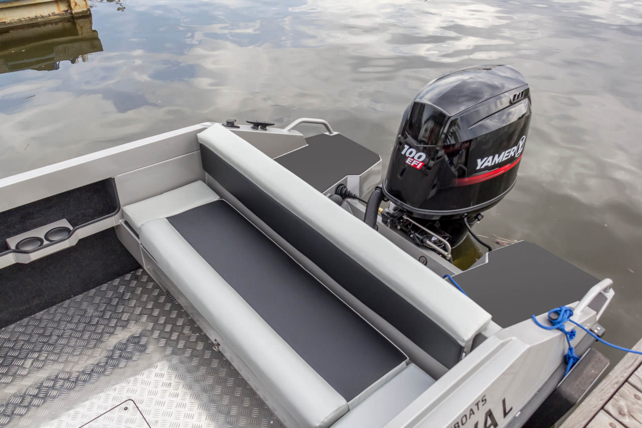 Купить Катер-лодка алюминиевая VBOATS Yava L Fish в Москве фото9