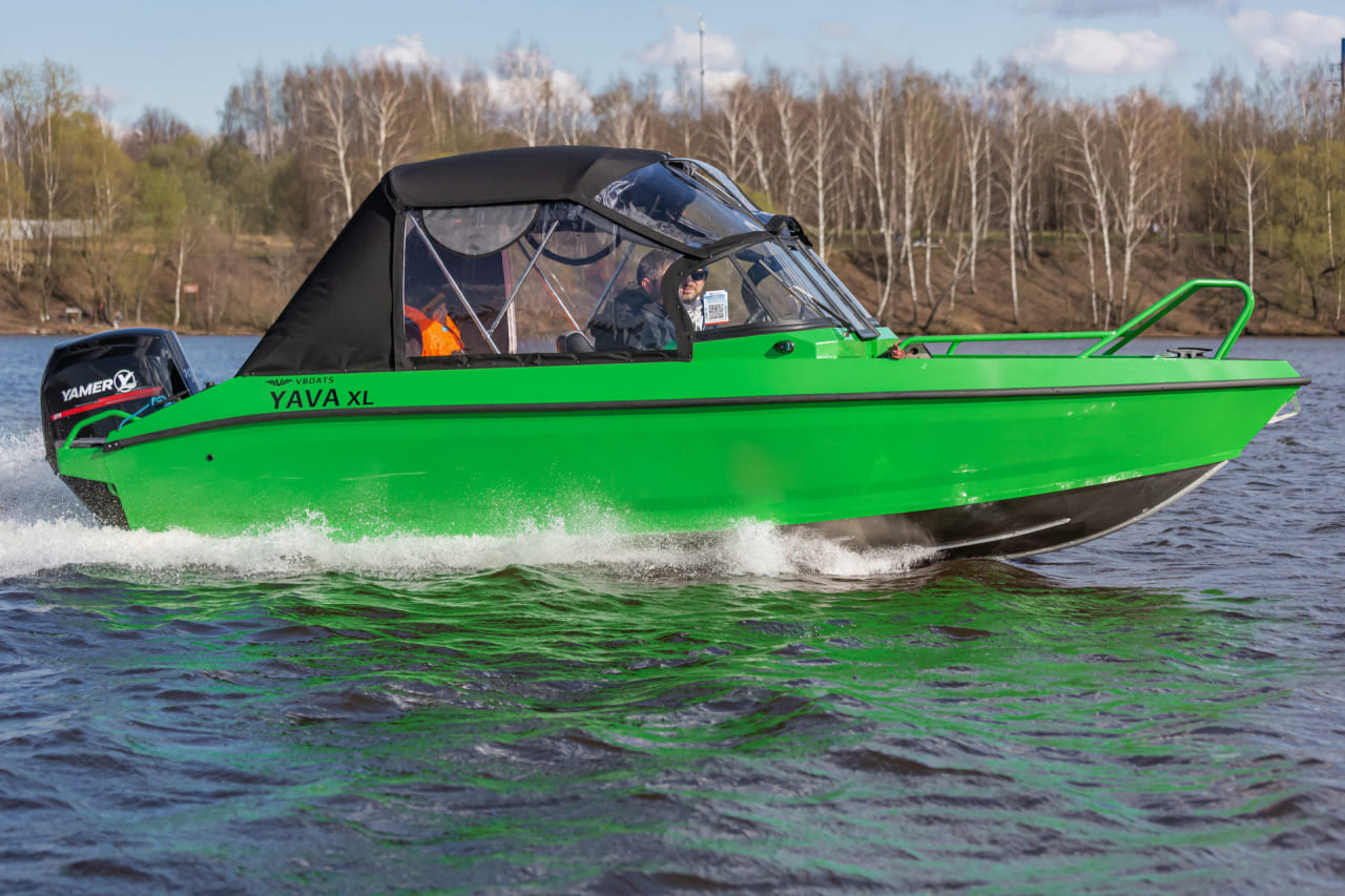 Купить Катер-лодка алюминиевая VBOATS Yava XL Fish в Москве фото4