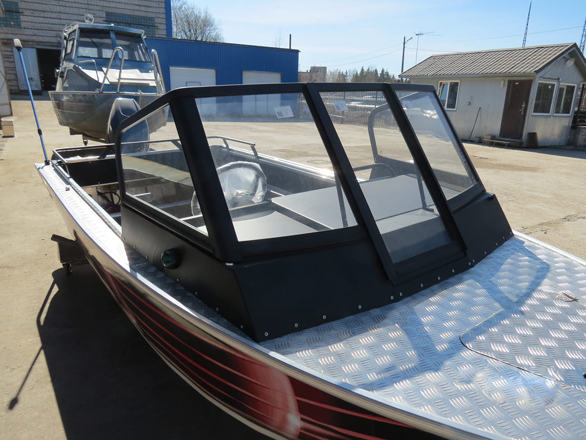 Купить Катер-лодка алюминиевая WELLBOAT 45i в Москве фото3