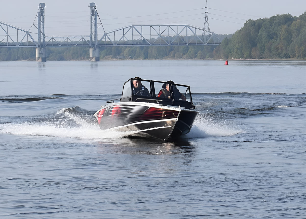 Купить Катер-лодка алюминиевая WELLBOAT 45АU в Москве фото3