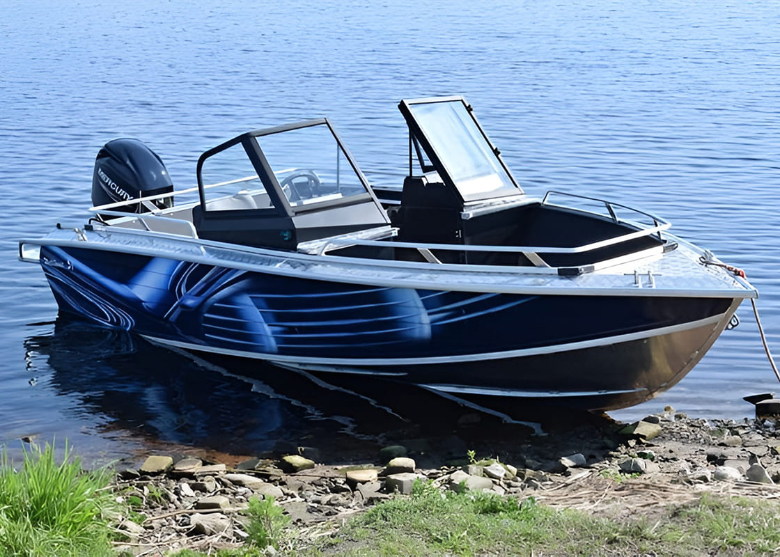 Купить Катер-лодка алюминиевая WELLBOAT 51 в Москве фото2