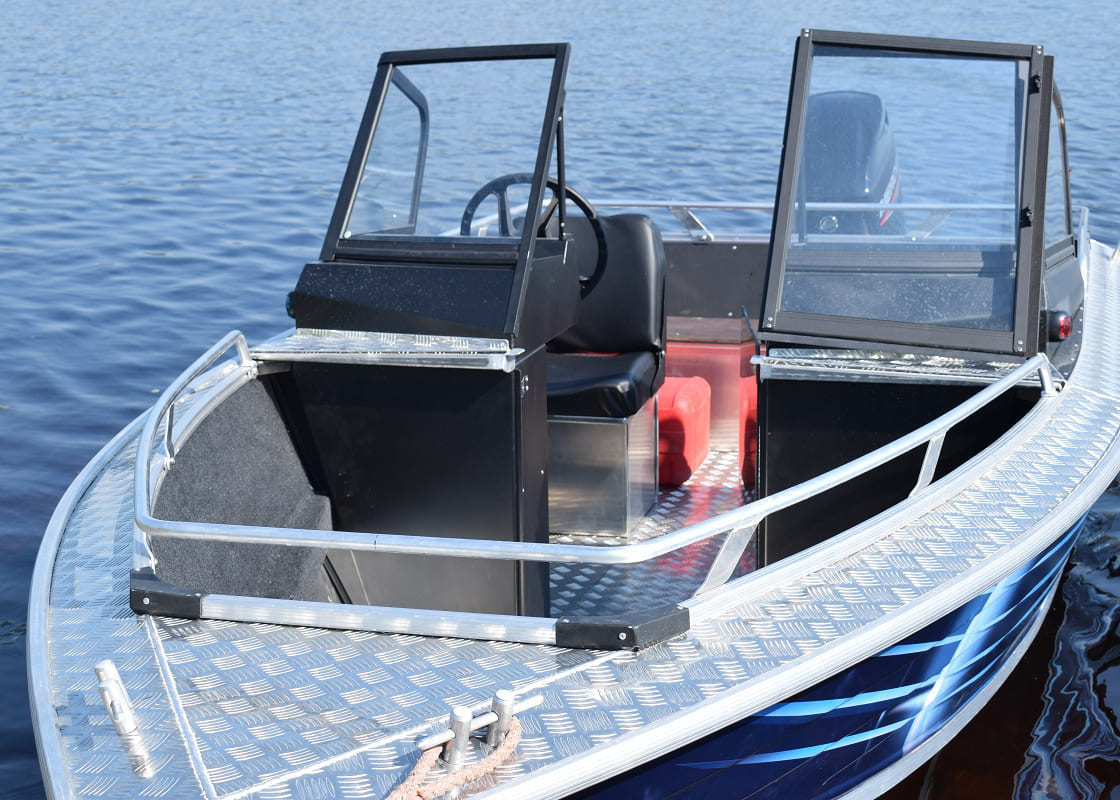 Купить Катер-лодка алюминиевая WELLBOAT 51 в Москве фото3