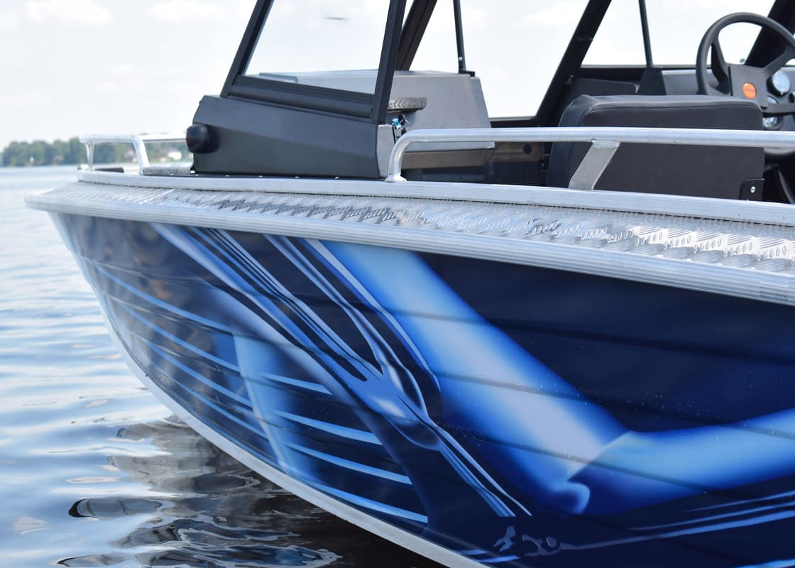 Купить Катер-лодка алюминиевая WELLBOAT 51 в Москве фото4