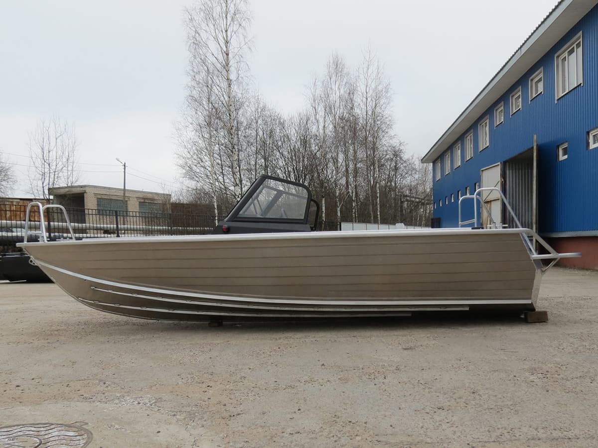 Купить Катер-лодка алюминиевая WELLBOAT 53 Fish в Москве