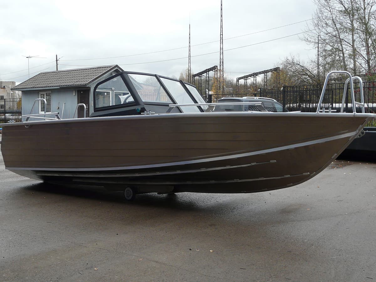 Купить Катер-лодка алюминиевая WELLBOAT 53 Fish в Москве фото2