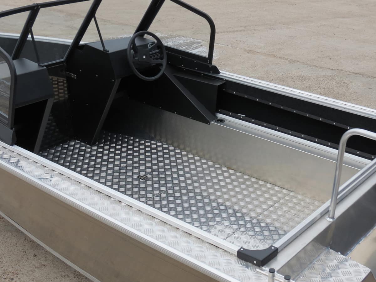 Купить Катер-лодка алюминиевая WELLBOAT 53 Fish в Москве фото5