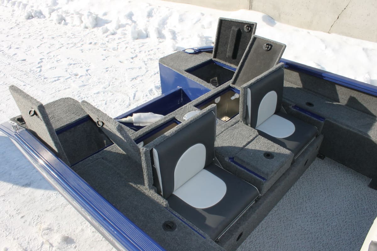 Купить Катер-лодка алюминиевая WINDBOAT 4.6 DC EvoFish в Москве фото8