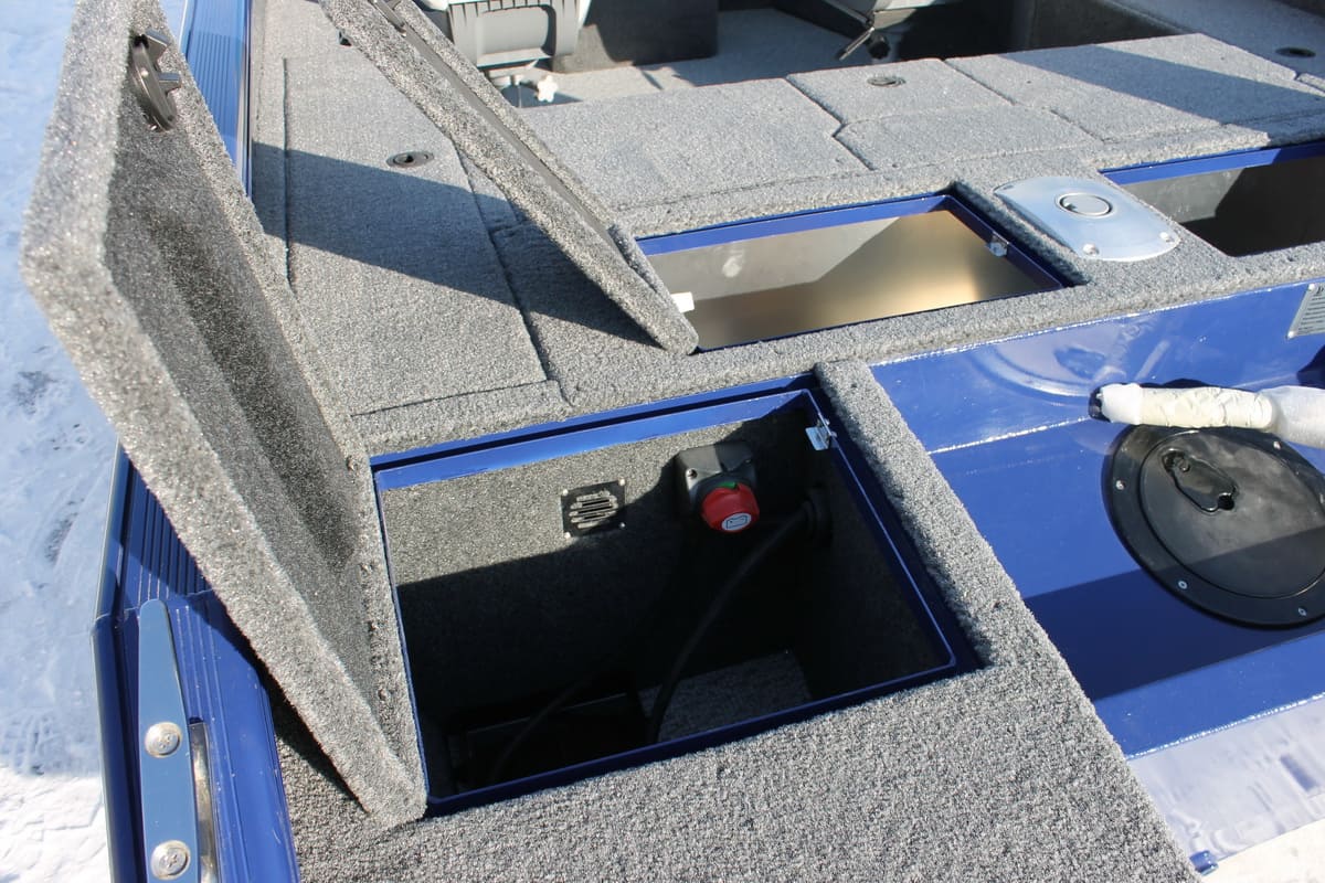 Купить Катер-лодка алюминиевая WINDBOAT 4.6 DC EvoFish в Москве фото10