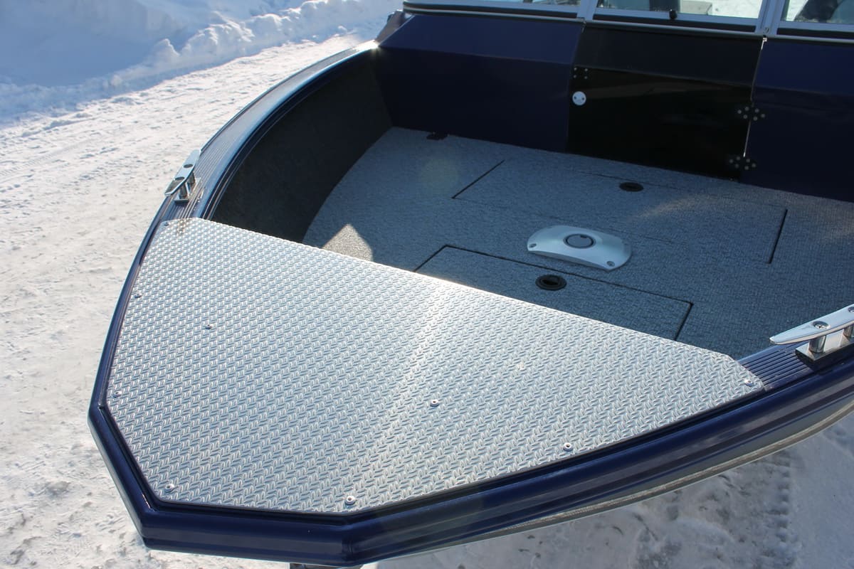 Купить Катер-лодка алюминиевая WINDBOAT 4.6 DC EvoFish в Москве фото17