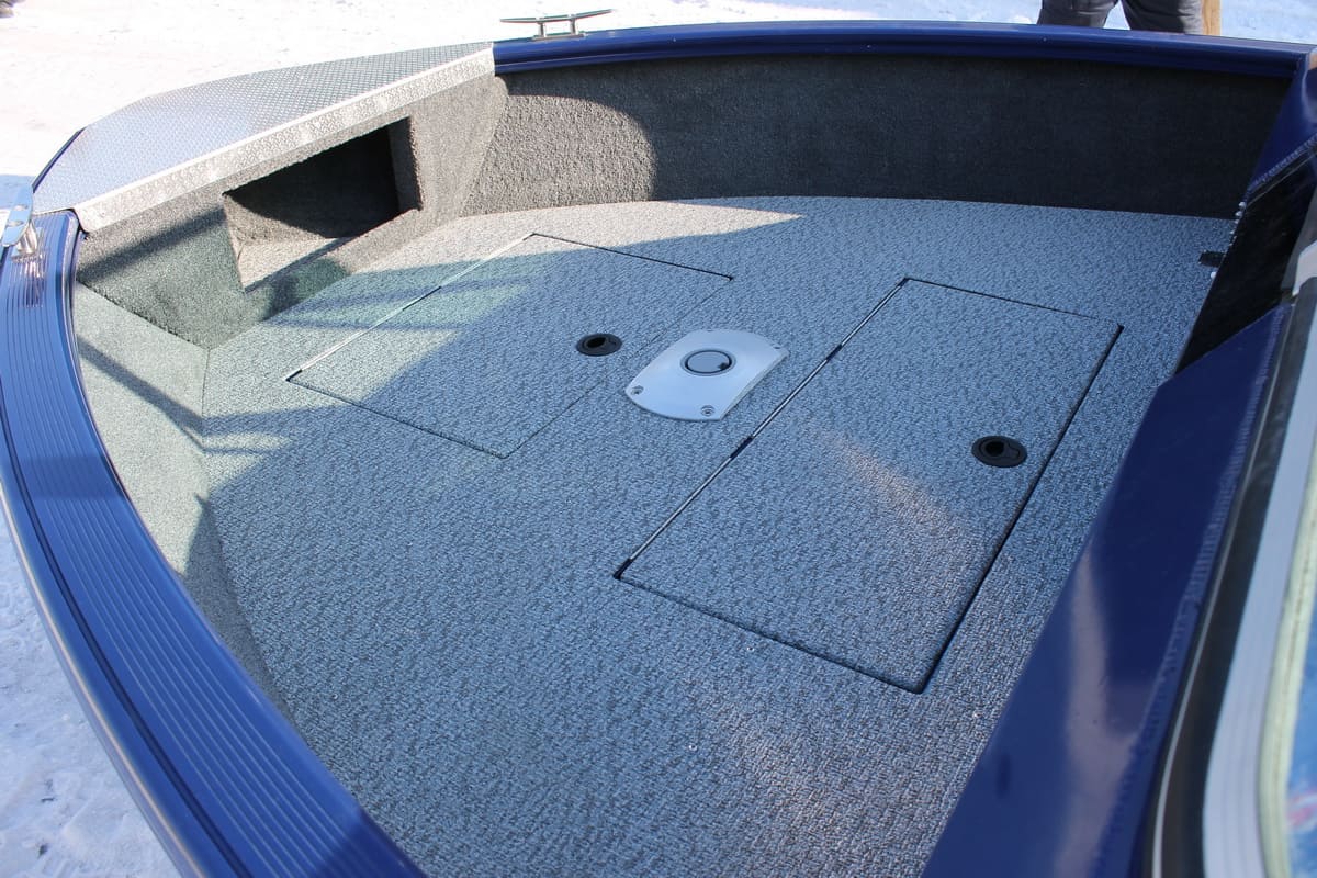 Купить Катер-лодка алюминиевая WINDBOAT 4.6 DC EvoFish в Москве фото18