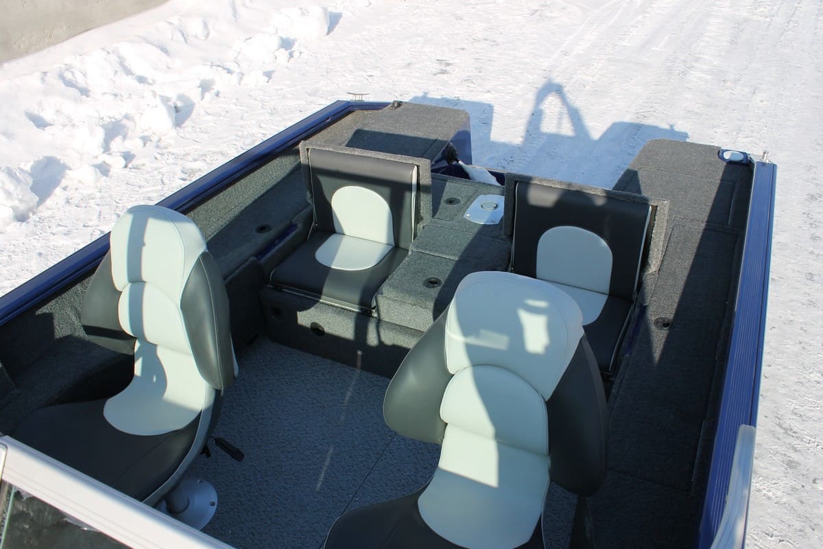 Купить Катер-лодка алюминиевая WINDBOAT 4.6 DC EvoFish в Москве фото19