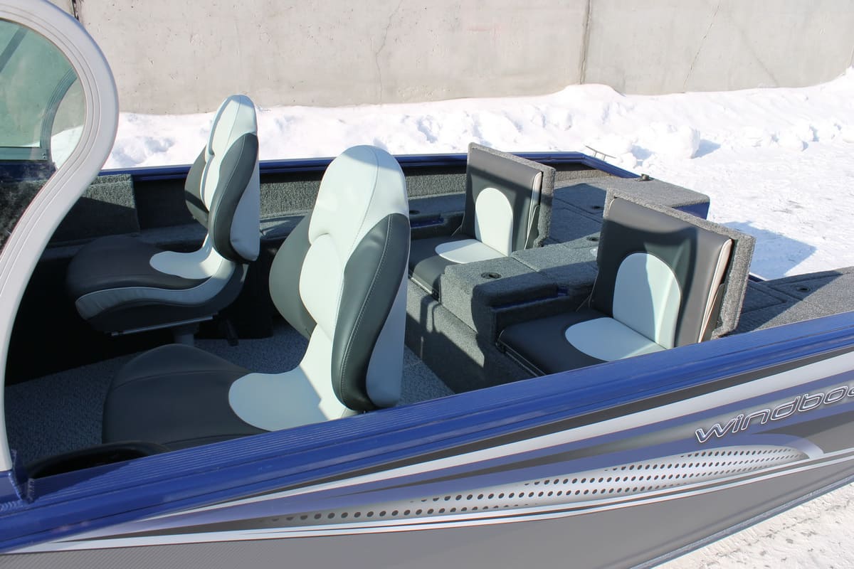 Купить Катер-лодка алюминиевая WINDBOAT 4.6 DC EvoFish в Москве фото20