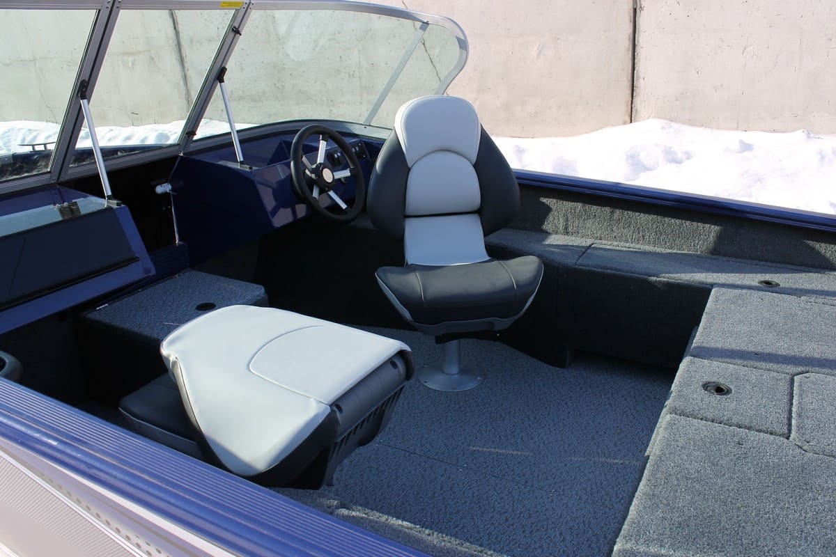 Купить Катер-лодка алюминиевая WINDBOAT 4.6 DC EvoFish в Москве фото22