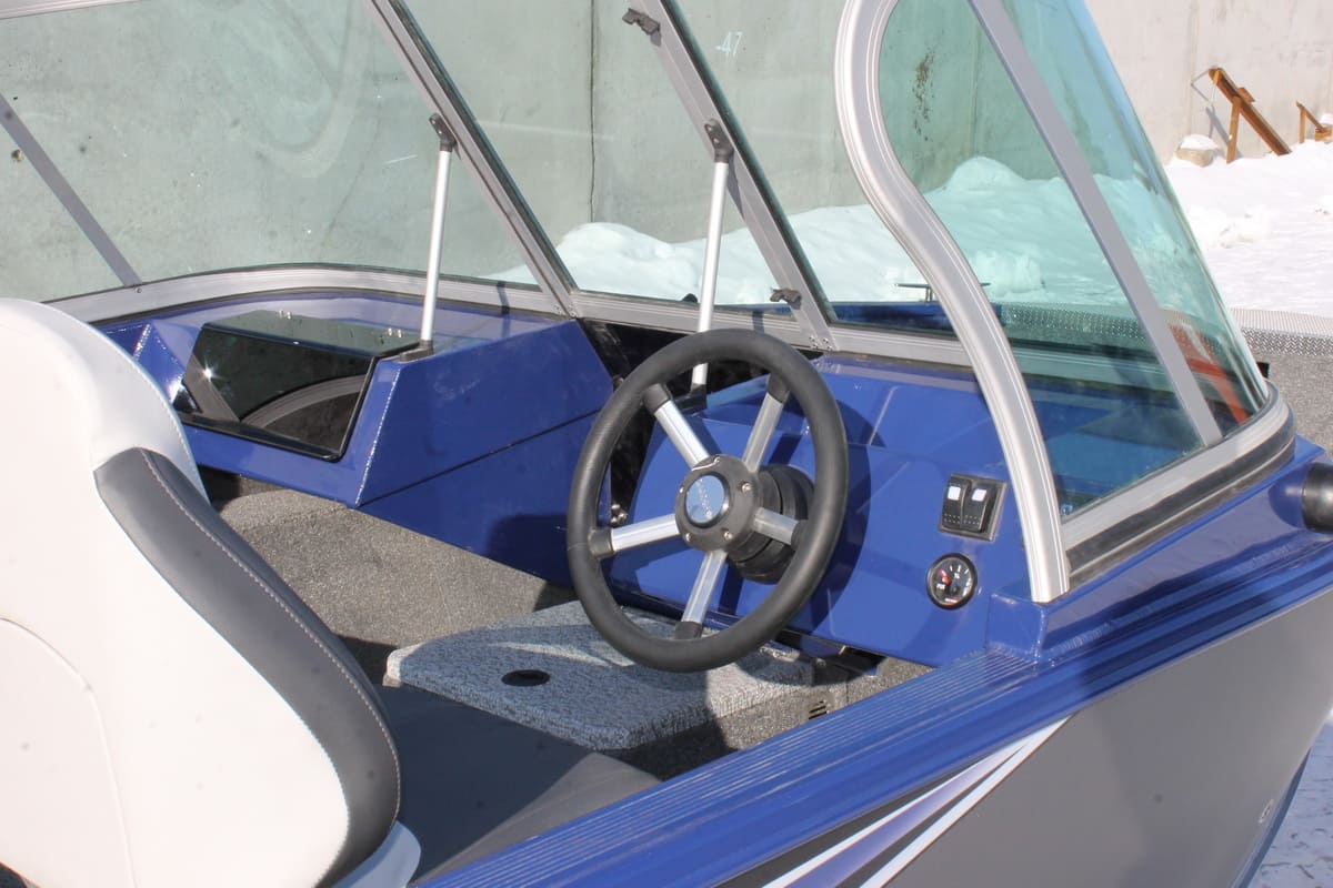Купить Катер-лодка алюминиевая WINDBOAT 4.6 DC EvoFish в Москве фото23