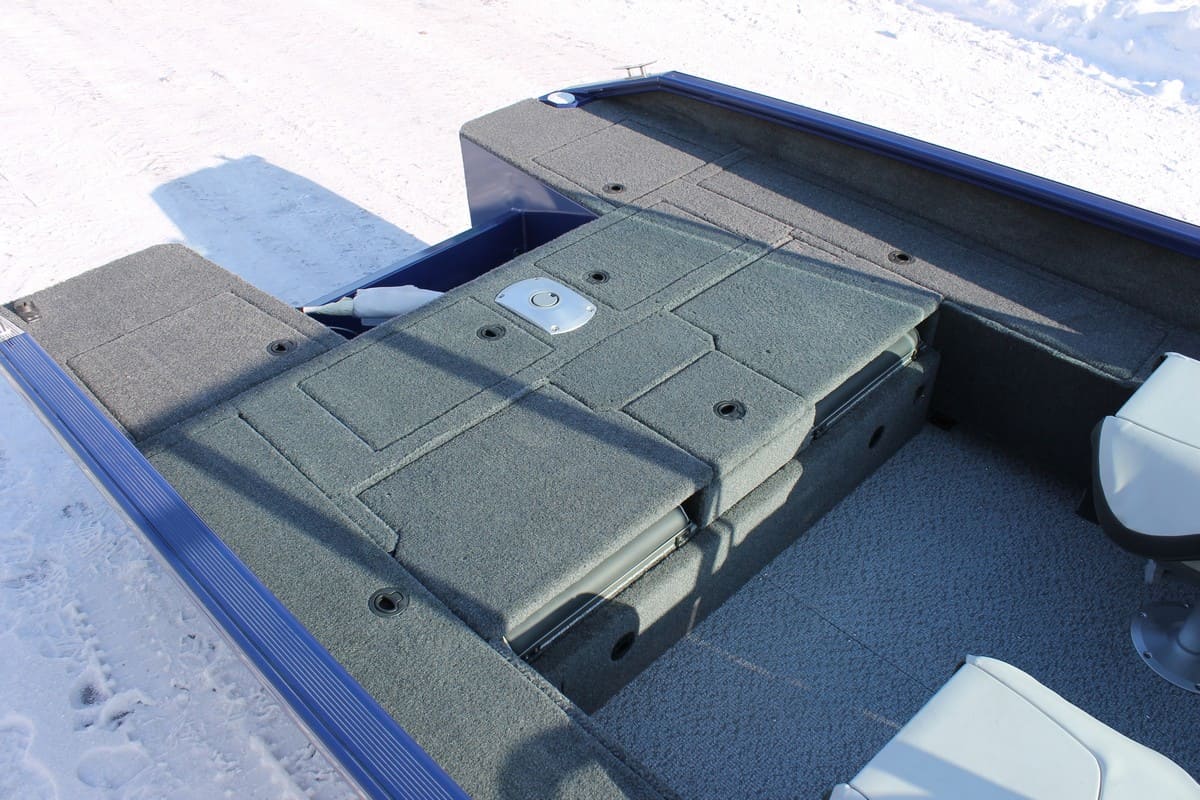 Купить Катер-лодка алюминиевая WINDBOAT 4.6 DC EvoFish в Москве фото26